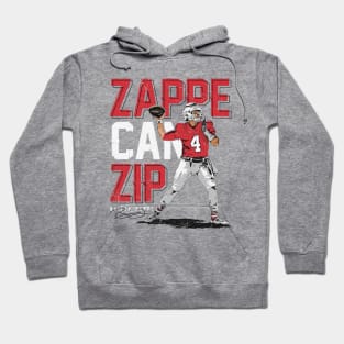 Bailey Zappe New England Zappe Can Zip Hoodie